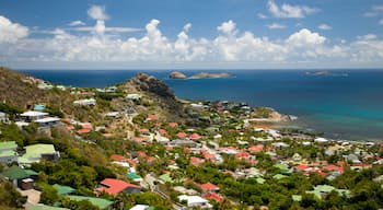 Anse des Cayes featuring landscape views, general coastal views and a coastal town