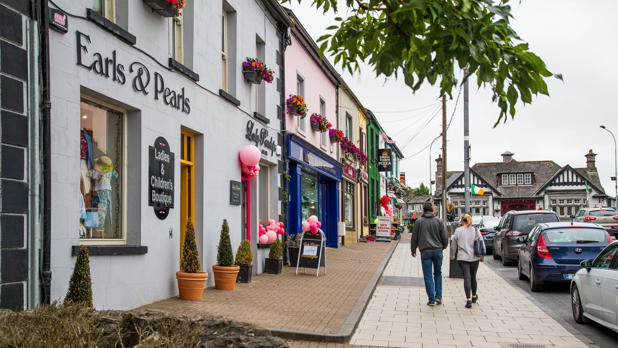 Adare which includes street scenes as well as a couple