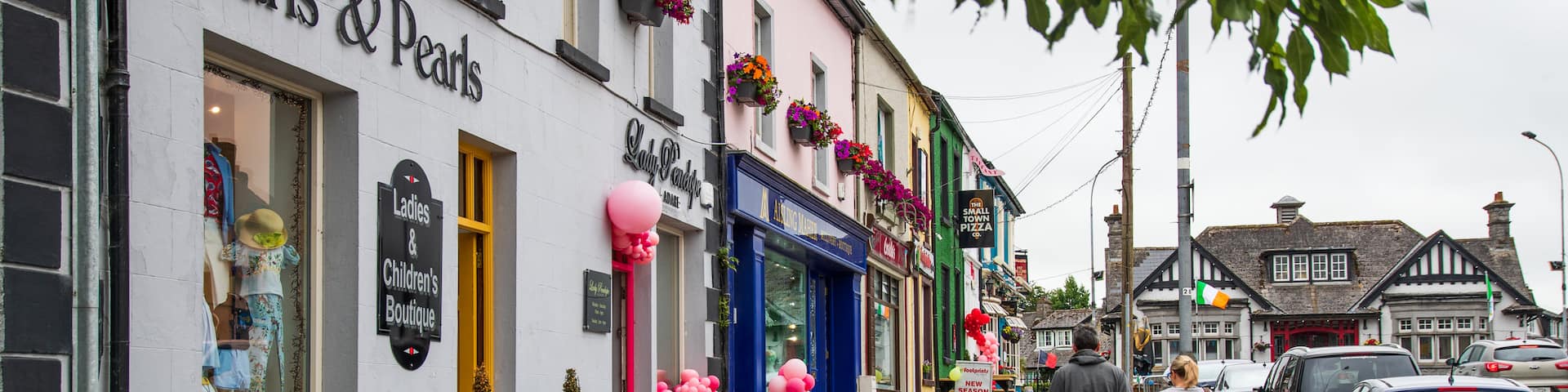 Adare which includes street scenes as well as a couple