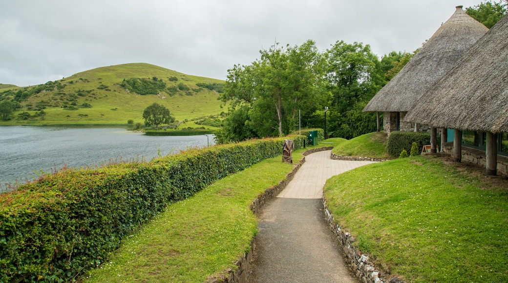 Lough Gur featuring a garden and a lake or waterhole