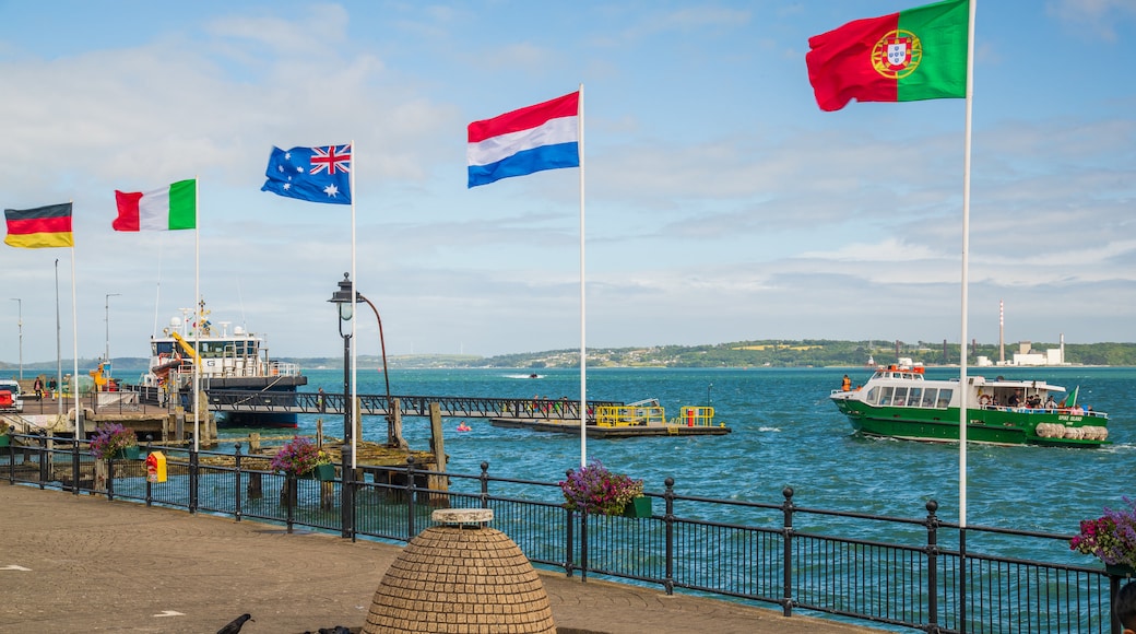 Cobh showing a bay or harbor