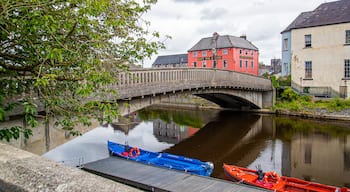 Kilkenny City Centre which includes a river or creek, a bridge and a small town or village