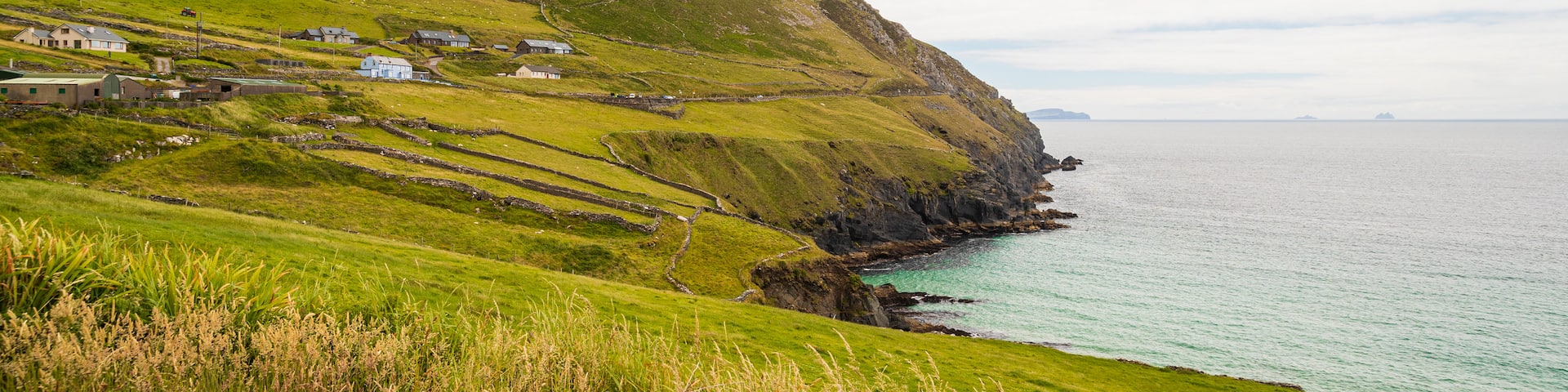 Dingle Peninsula showing rocky coastline and general coastal views