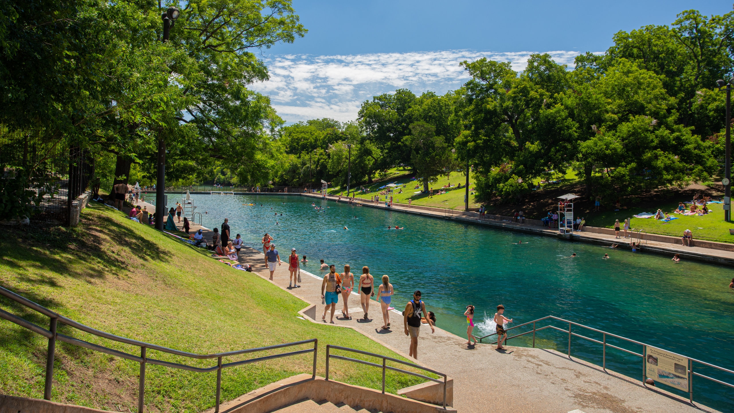 Barton Springs Pool Night