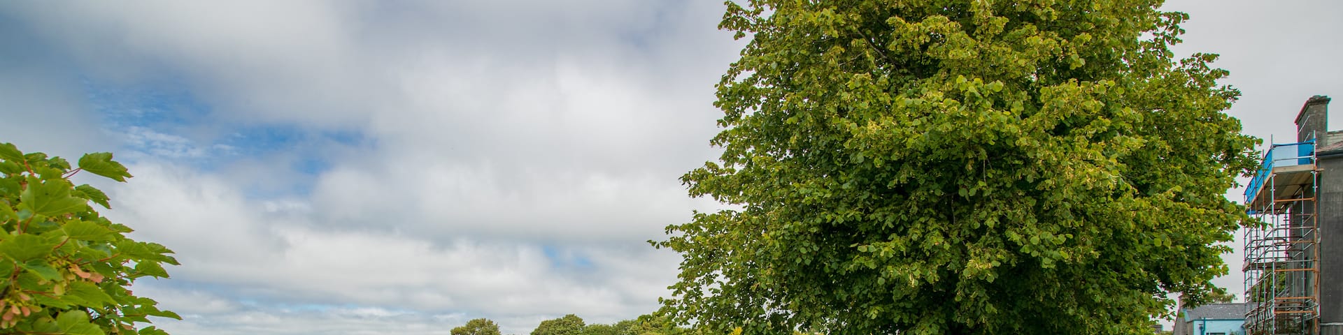 Riverside Walk which includes a bay or harbor