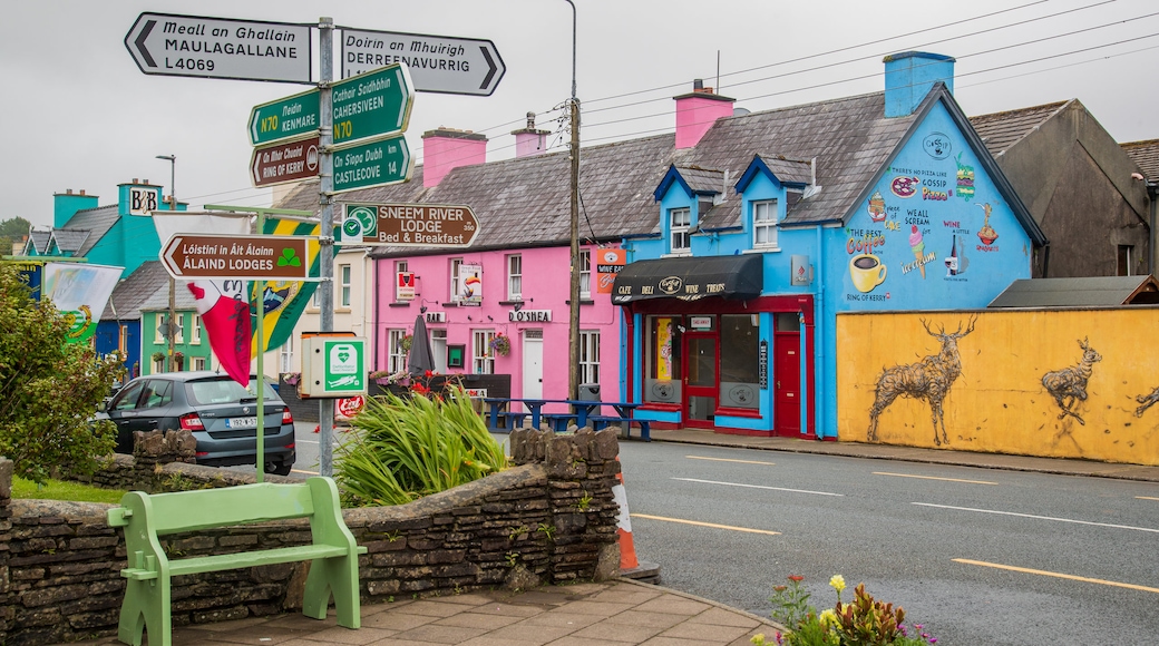 Sneem which includes signage