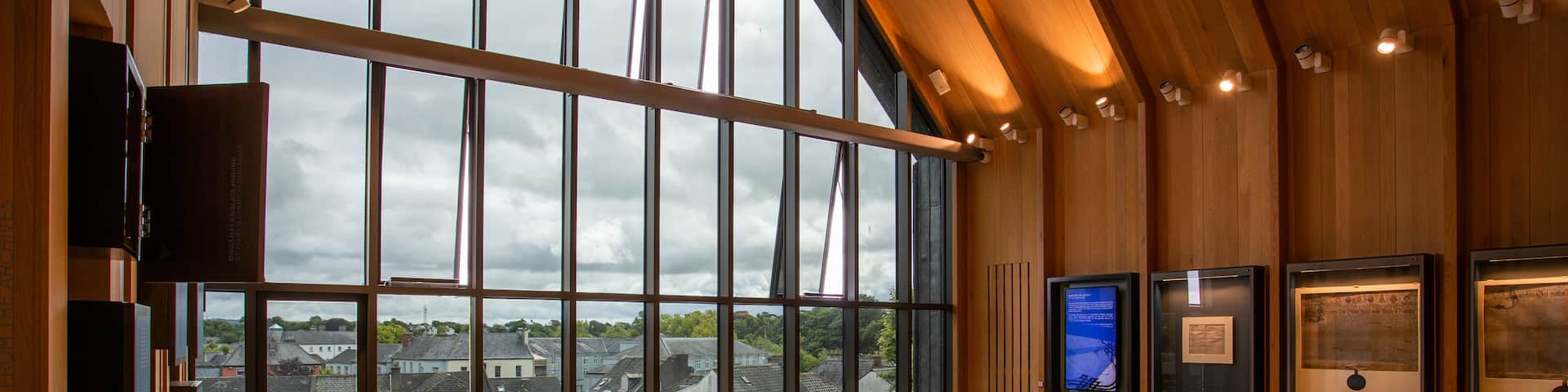 St. Mary’s Medieval Mile Museum featuring interior views