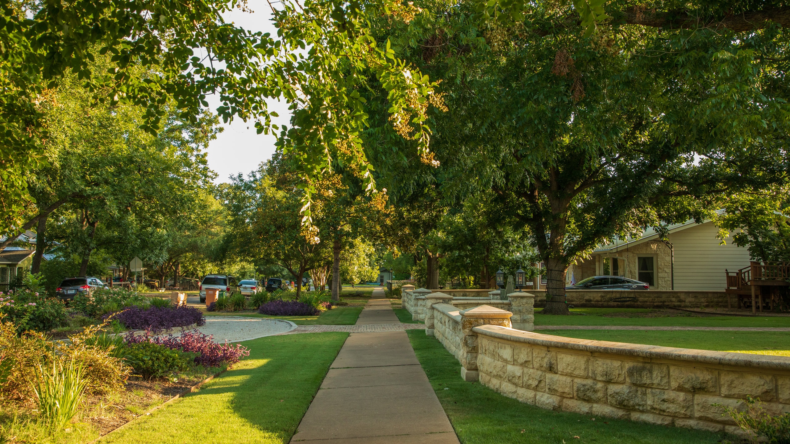 Central Austin featuring a park