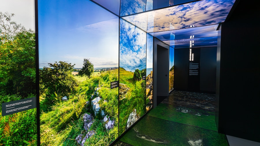 Bru na Boinne Visitor Centre which includes interior views