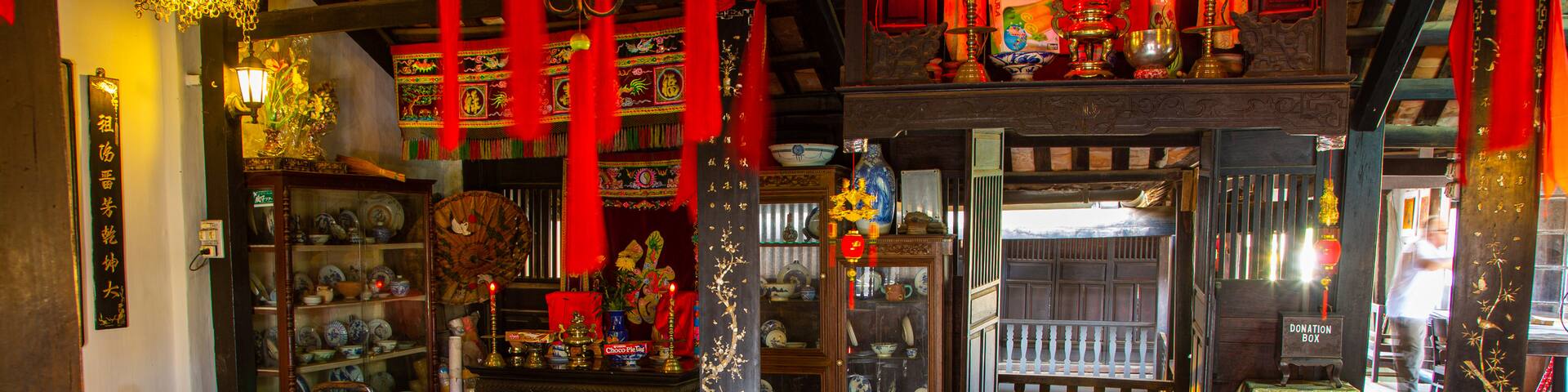 Phung Hung Old House which includes interior views and heritage elements