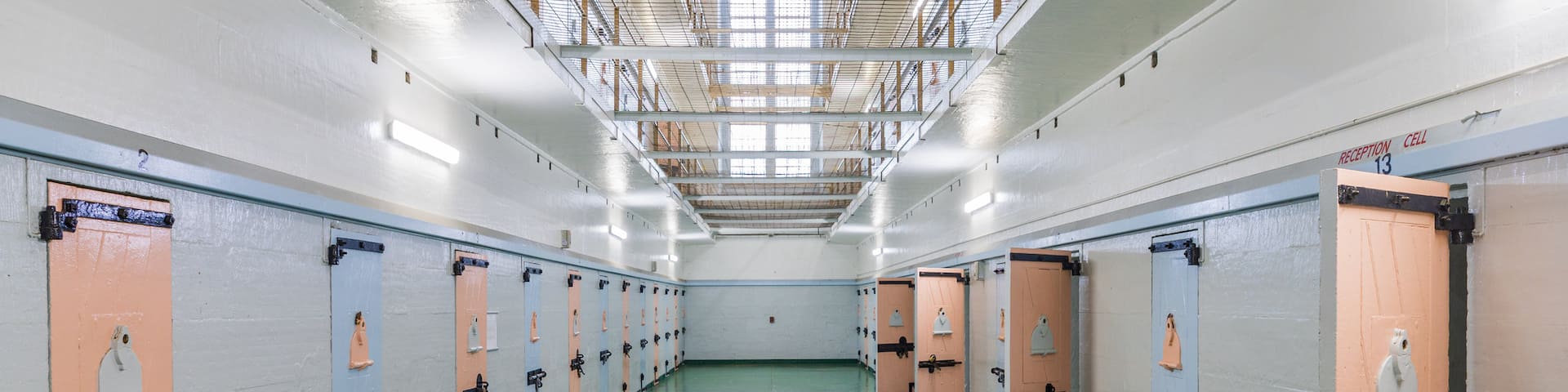 Maitland Gaol showing interior views