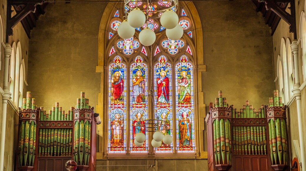 Saints Mary & Joseph Catholic Cathedral showing a church or cathedral, heritage elements and interior views