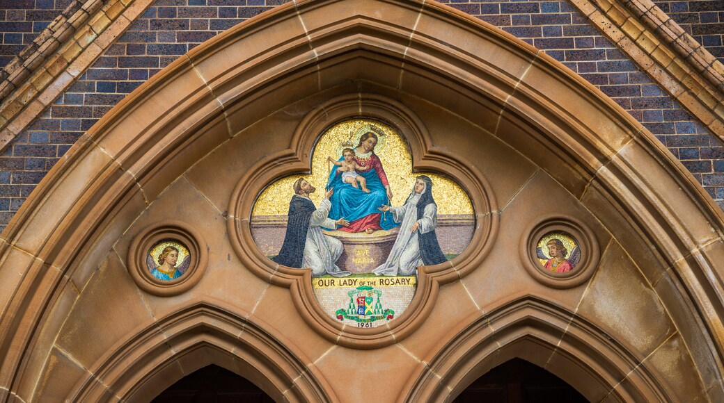 Saints Mary & Joseph Catholic Cathedral showing a church or cathedral, religious elements and heritage elements