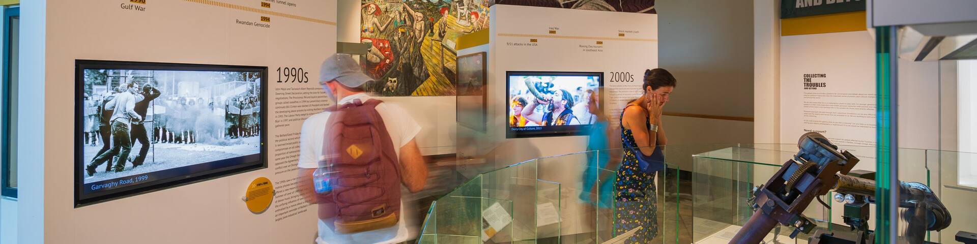 Belfast City Centre which includes interior views