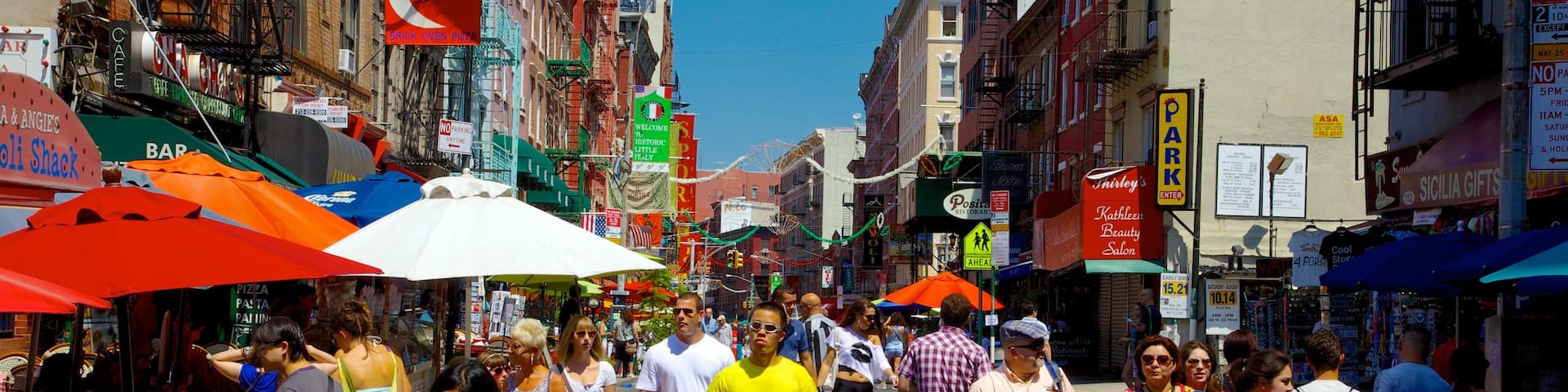 Little Italy qui includes scÚnes de rue, marchés et ville