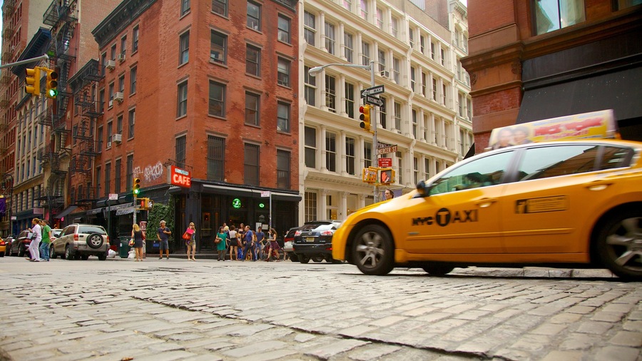 SoHo - Tribeca ofreciendo escenas urbanas y una ciudad