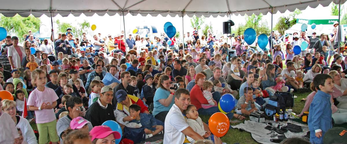 Toronto featuring a festival as well as children