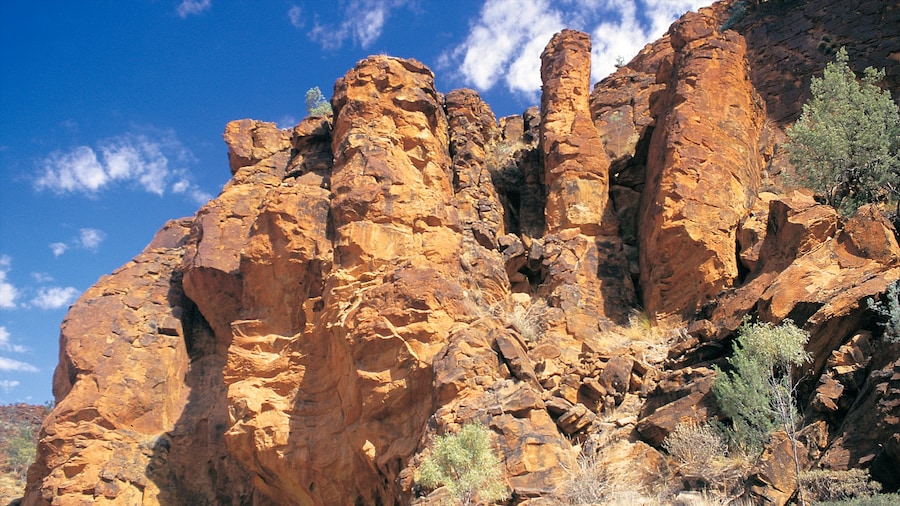 Alice Springs featuring a gorge or canyon