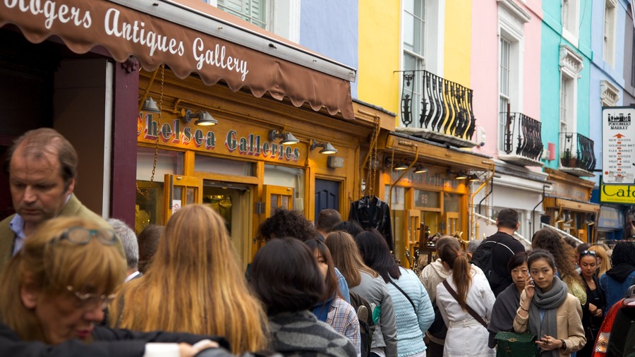 Notting Hill as well as a large group of people