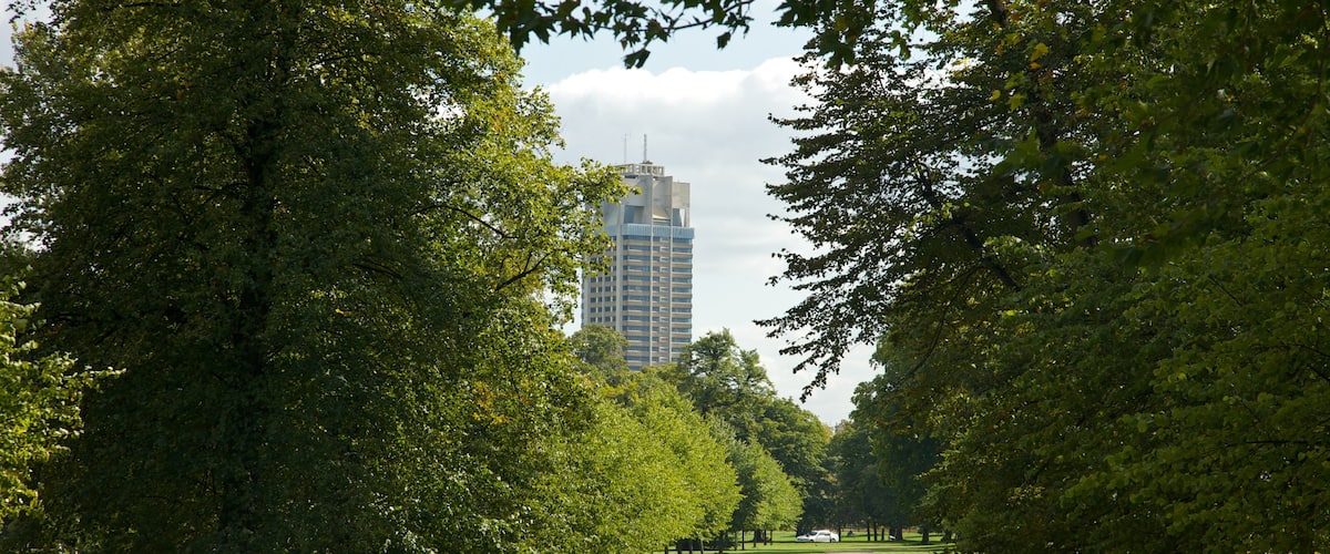 Kensington Gardens inclusief een tuin