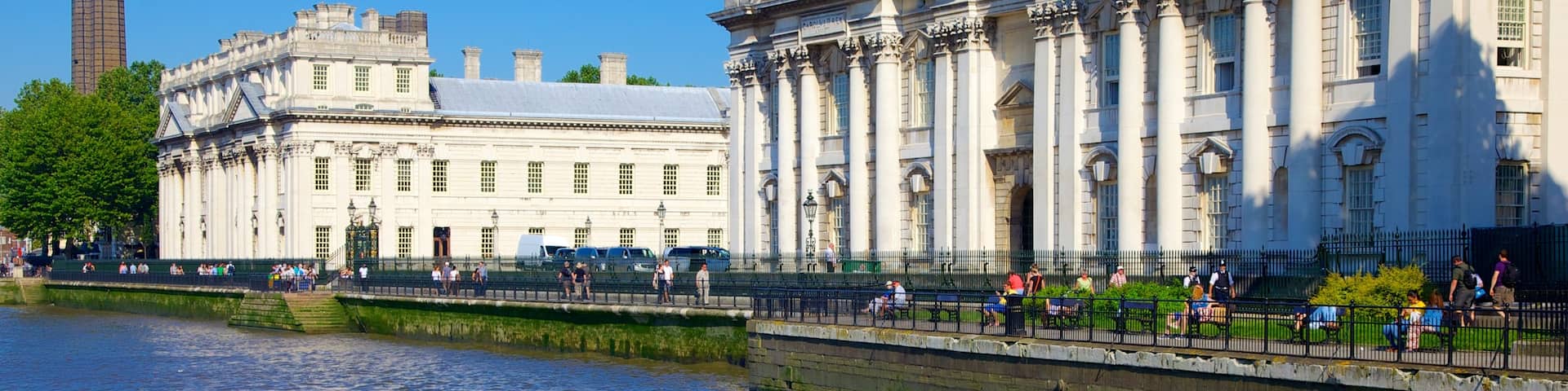 London which includes a city, a river or creek and heritage architecture