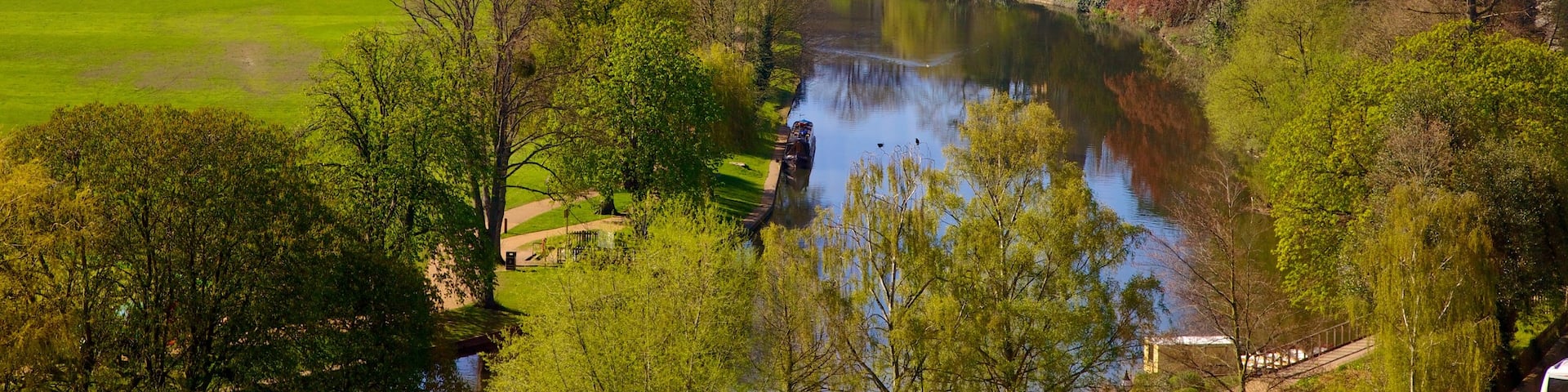 Birmingham which includes tranquil scenes, a garden and a river or creek