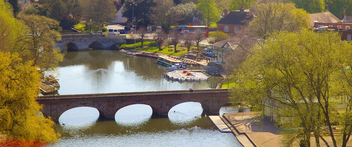 Birmingham which includes a garden, a river or creek and a small town or village