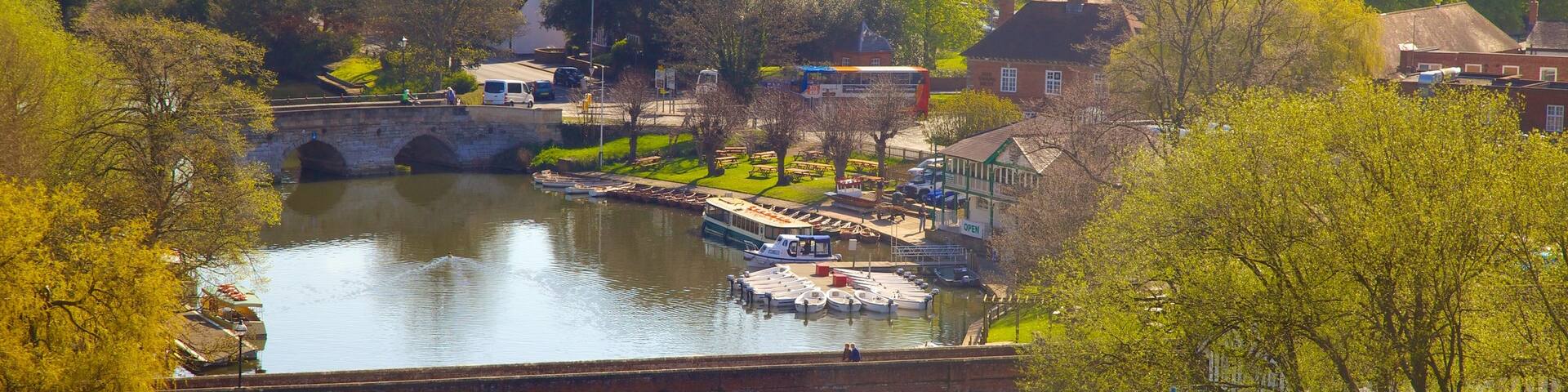 Birmingham which includes a garden, a river or creek and a small town or village