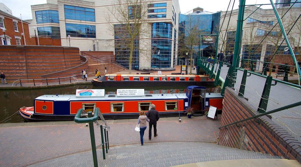 International Convention Centre featuring a river or creek, modern architecture and boating