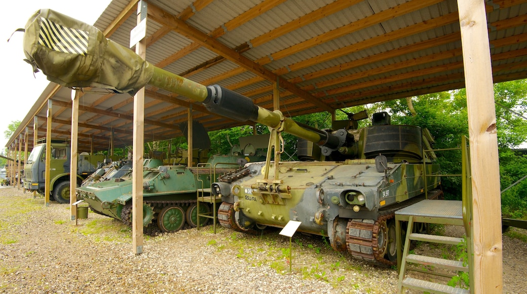 Museo de defensa y guarnición ofreciendo artículos militares