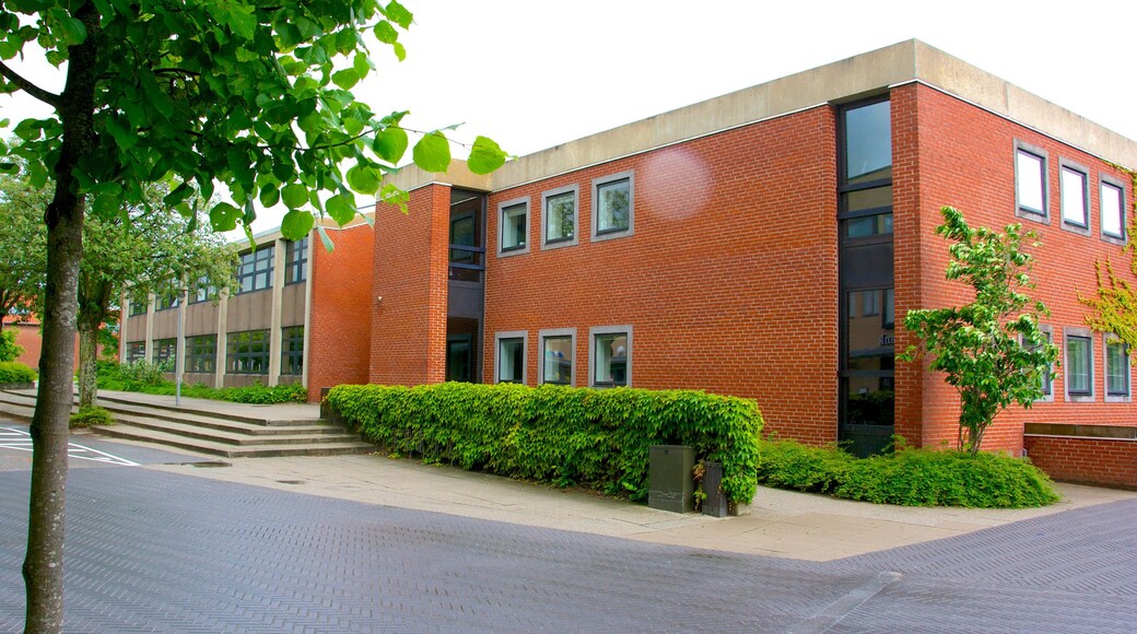 Billund mit einem moderne Architektur