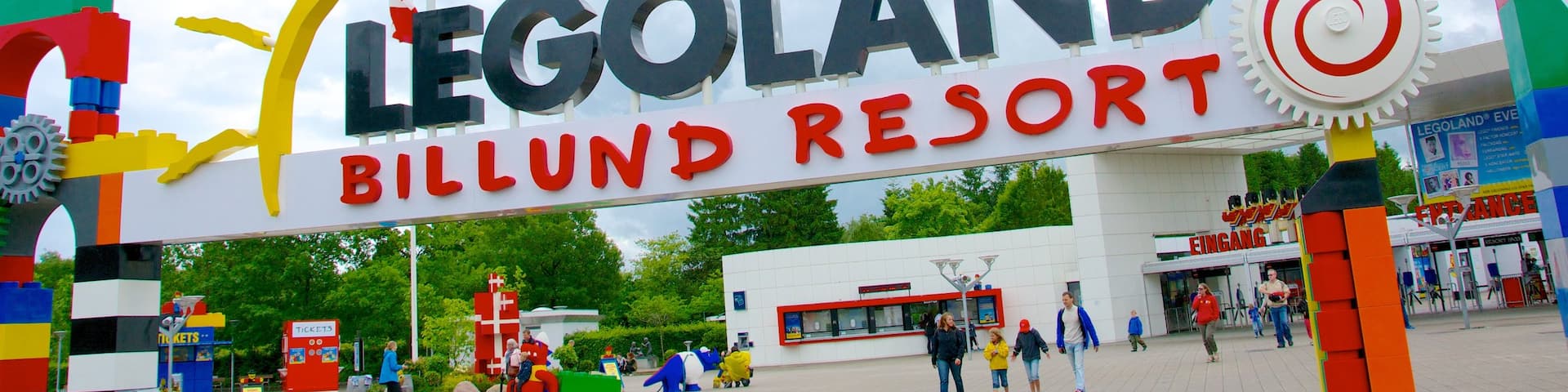 Legoland Park showing signage