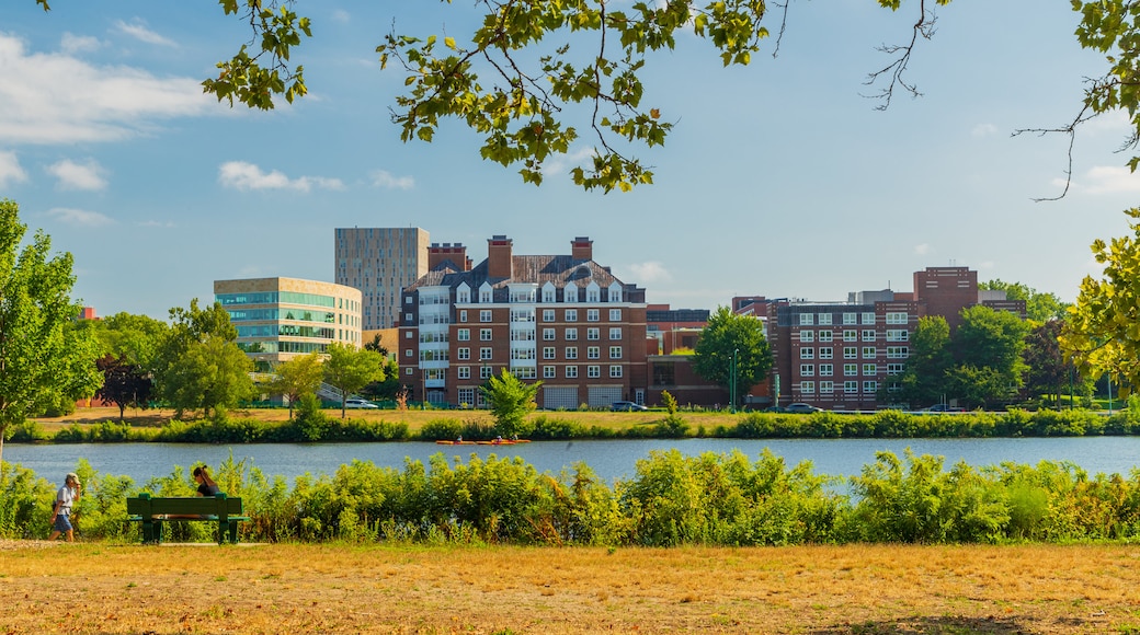 Cambridge featuring a river or creek