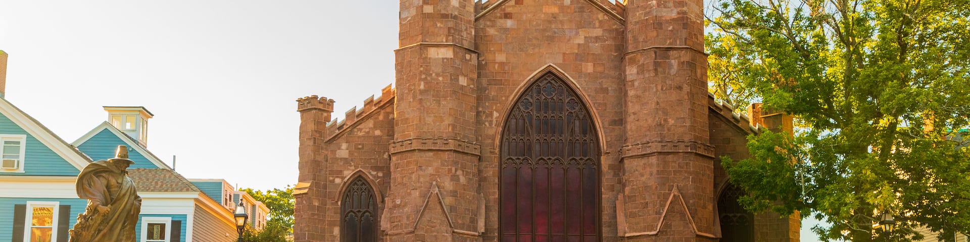 Salem Witch Museum featuring heritage architecture