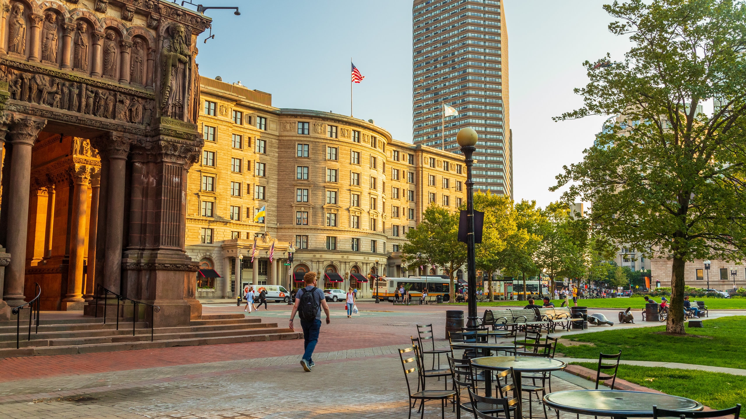 Copley Square in Back Bay