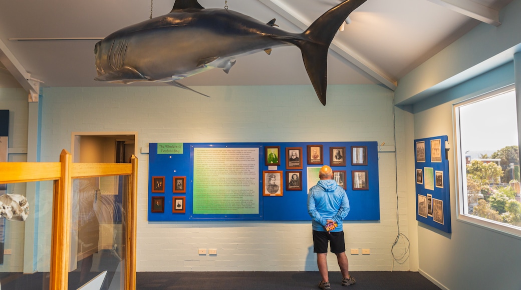 Eden Killer Whale Museum featuring interior views as well as an individual male