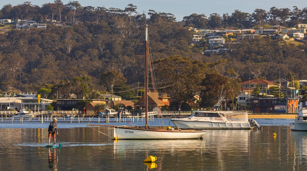 Merimbula featuring a bay or harbor