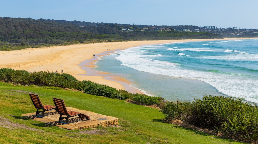 Short Point Recreation Reserve which includes a park, a sandy beach and general coastal views