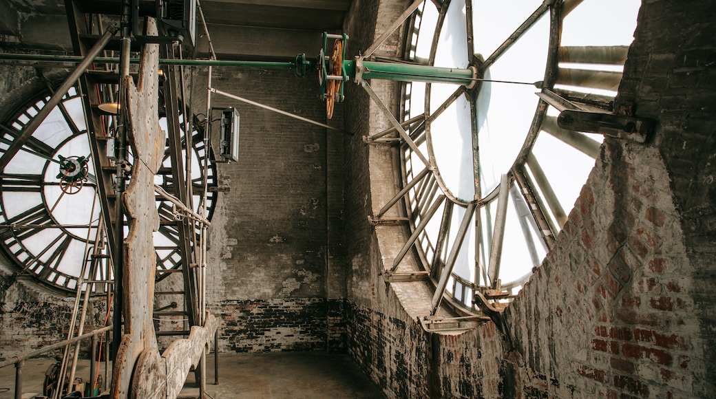 Bromo Seltzer Arts Tower showing heritage elements and interior views