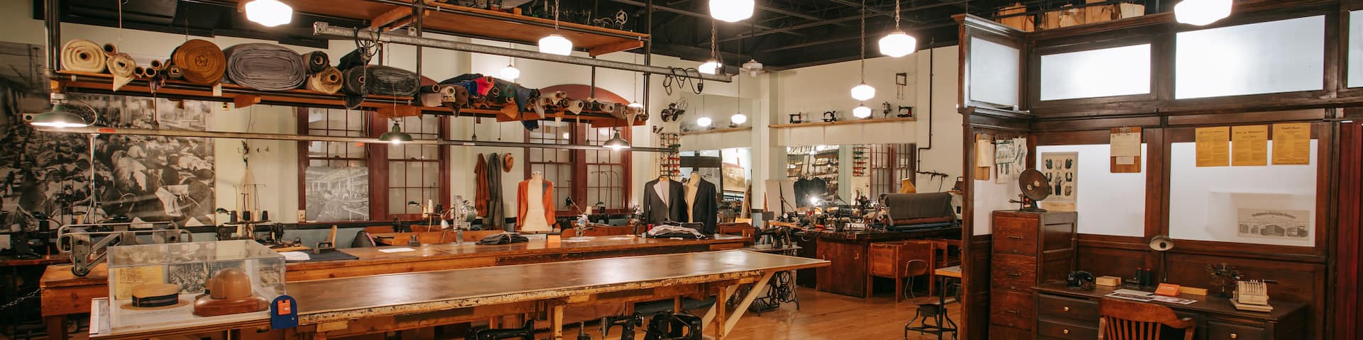 Baltimore Museum of Industry showing interior views