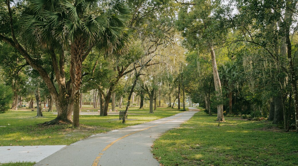 Mead Garden which includes a park