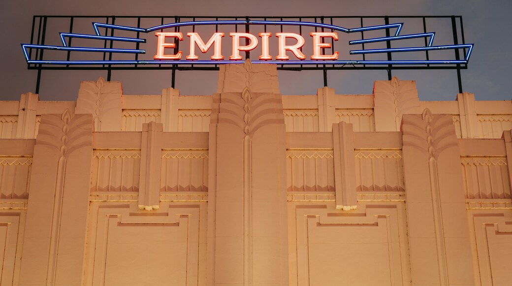 Empire Theatre featuring signage