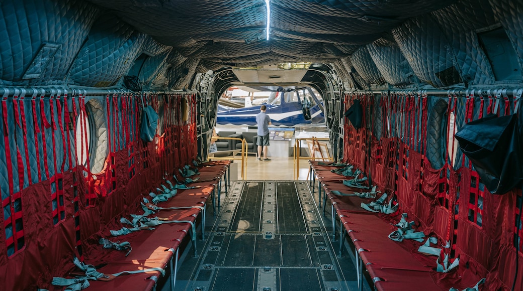 Museum of Australian Army Flying featuring interior views