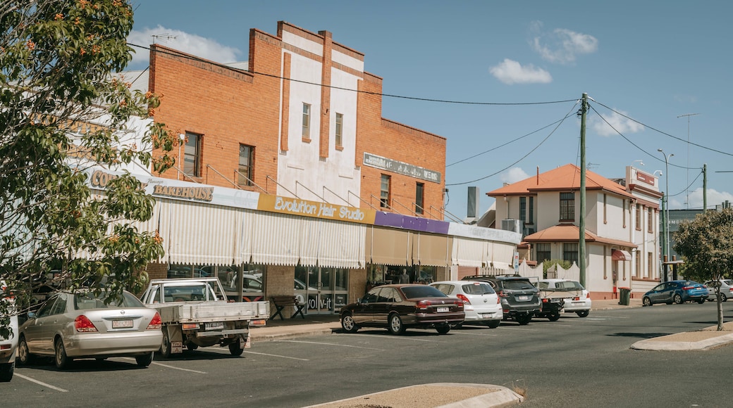 Nanango featuring a small town or village