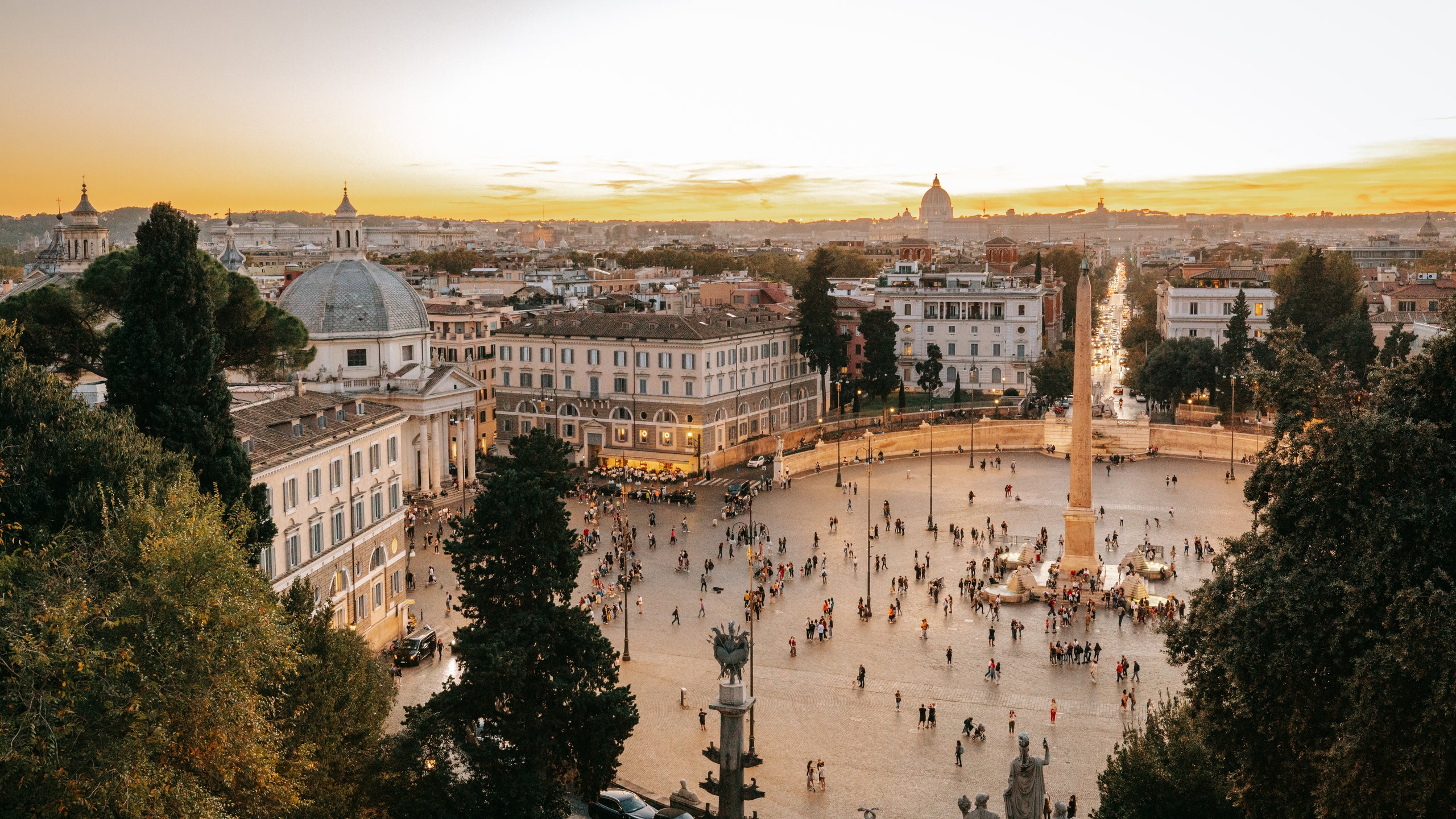 Rome, Italy - April 10th Video Clip & HD Footage