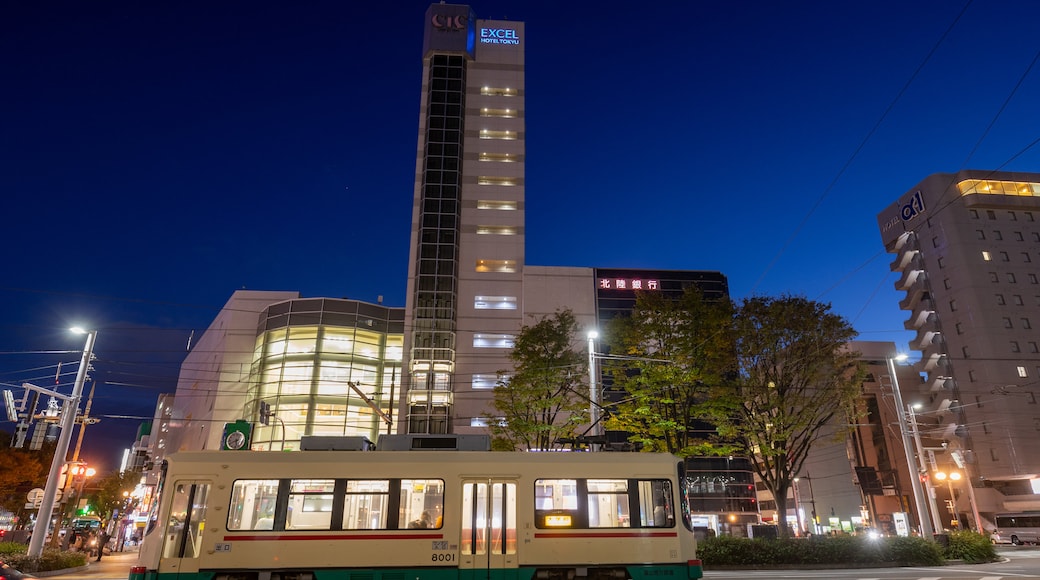 CiC Toyama showing night scenes