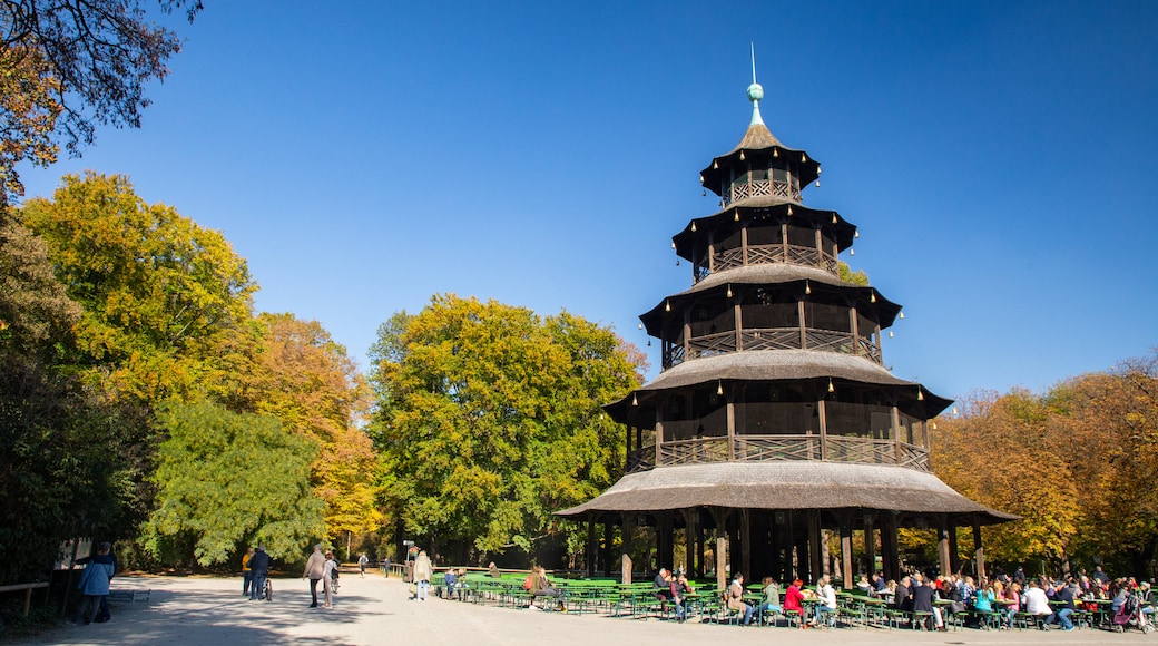 Chinesischer Turm which includes heritage architecture