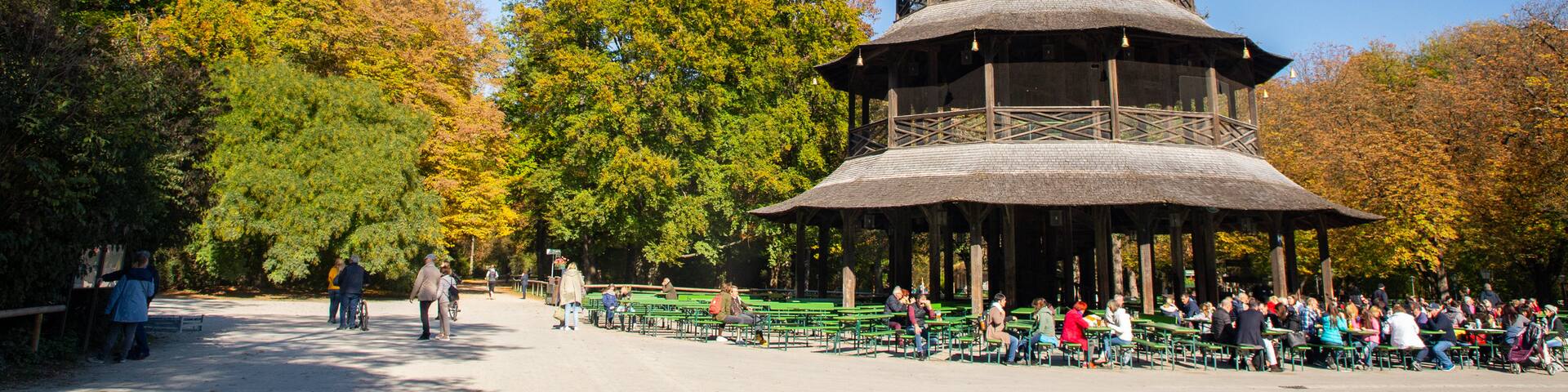 Chinesischer Turm which includes heritage architecture
