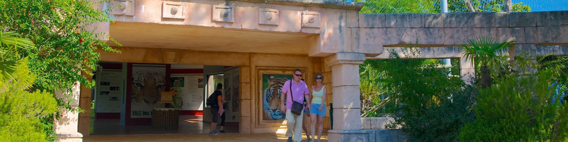 Lisbon Zoo which includes zoo animals as well as a couple