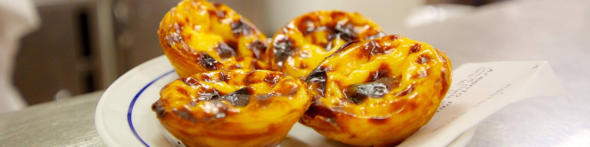 Pasteis de Belem which includes food